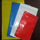 Colorful Reclosable Poly Bag